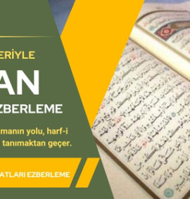 Offline Hafıza Teknikleriyle Kuran Edatları Eğitimi