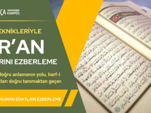 Offline Hafıza Teknikleriyle Kuran Edatları Eğitimi